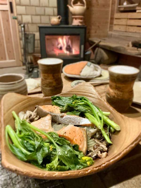 発酵漬けきのこも美味い