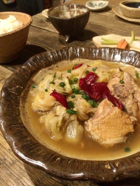 クタクタ白菜と鶏のスープ
