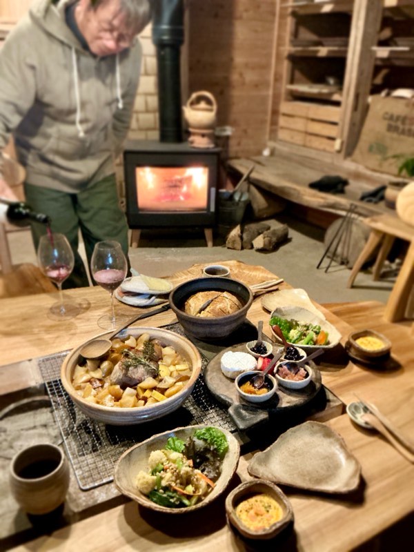 ワイン１本残っててヨカッタ