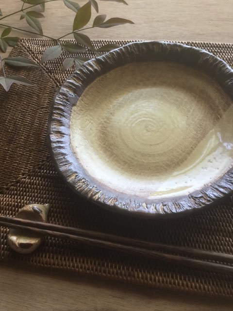 ベンガラ皿
