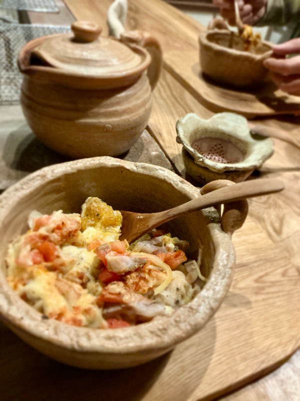 トマトの味をパンが吸って美味しい