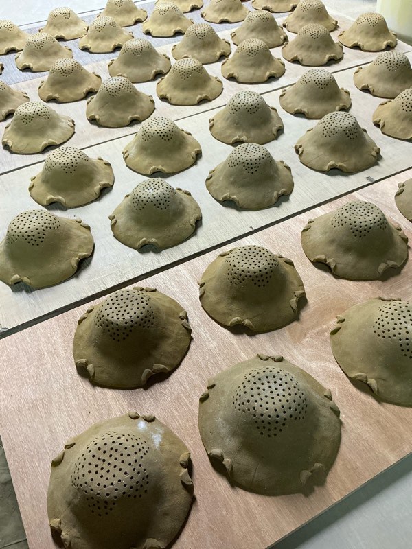 ６日間、２行程作り続けました